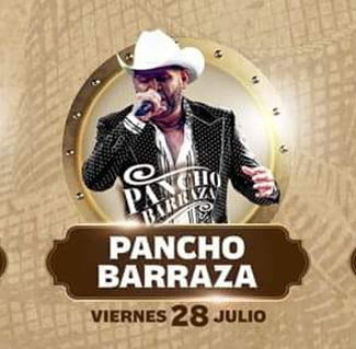 boletos Pancho Barraza Palenque Feria Nacional de Durango FENADU 2023