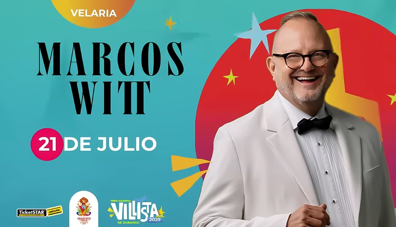 boletos Marcos Witt Velaria Feria Durango 2025