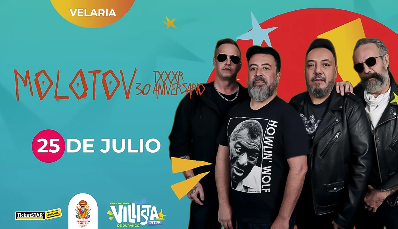 boletos Molotov Velaria Feria Durango 2025