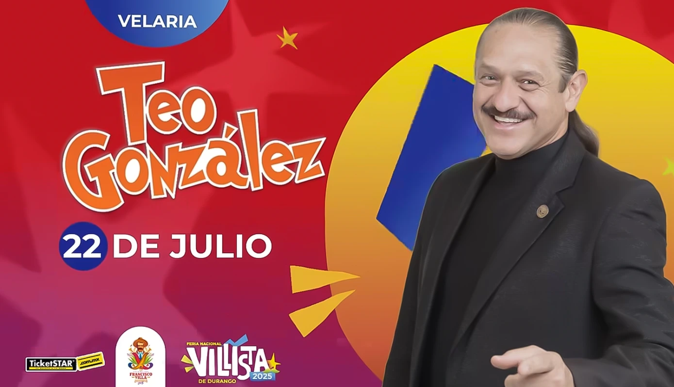 boletos Teo Gonzalez  Velaria Feria Durango 2025